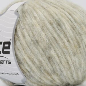 6x50gr Baby Alpaca Aria Light Grey, Beige, Cream