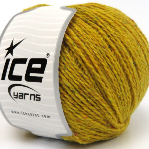 4x100gr Baby Alpaca Tweed Yellow