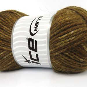 2x150gr Jeans Wool Bulky Brown Melange