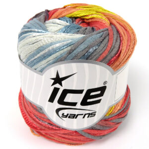 4x100gr Summertime Color Light Grey, Light Blue, Ecru, Salmon, Yellow