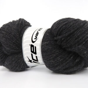 4x100gr Organic Merino Wool Anthracite Black
