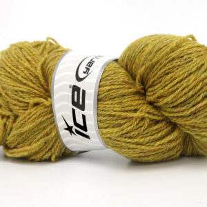 4x100gr Organic Merino Wool Green Shades, Orange