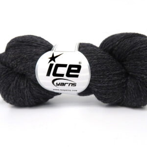 6x50gr Shetland Wool Anthracite Black