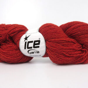 6x50gr Shetland Wool Tomato Red, Gold