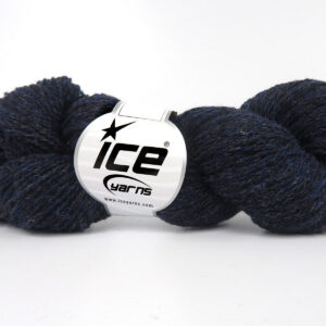 6x50gr Shetland Wool Dark Blue, Black