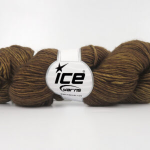 2x100gr Hand Dyed Superwash Merino Cocoa Brown Melange