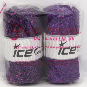 1x400gr Mixed Lot Multicolor Macrame Glitz Paillette Yarns