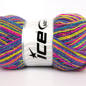 4x100gr Castillo Glitz Rainbow, Gold