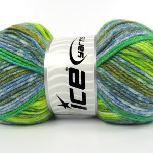 4x100gr Cottonac Spray Blue Shades, Green Shades