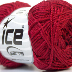 6x50gr Camilla Cotton Burgundy