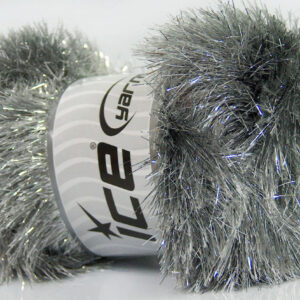 4x100gr Eyelash Dazzle Grey, Silver