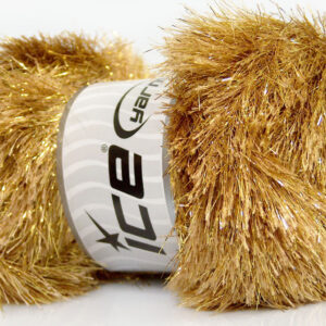 4x100gr Eyelash Dazzle Camel, Gold