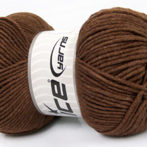 4x100gr Lorena Worsted Brown
