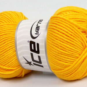 4x100gr Lorena Worsted Dark Yellow