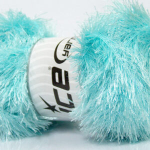 4x100gr Eyelash Glitz Light Turquoise