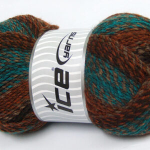 2x200gr Mosaic Turquoise, Brown Shades, Camel