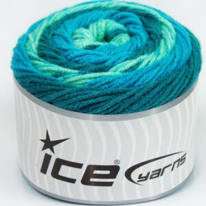 2x140gr Cakes Turquoise, Teal, Mint Green