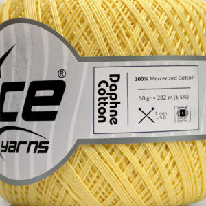 6x50gr Daphne Cotton Light Yellow