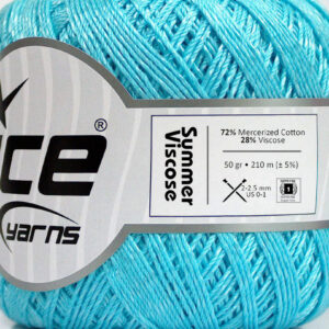 6x50gr Summer Viscose Light Turquoise