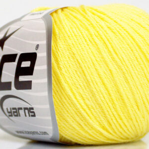 6x50gr Baby Merino Light Yellow