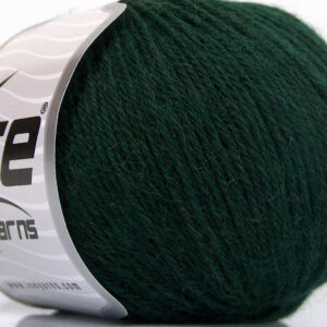 4x50gr Baby Alpaca Dark Green
