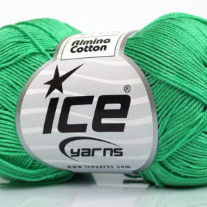 6x50gr Almina Cotton Emerald Green