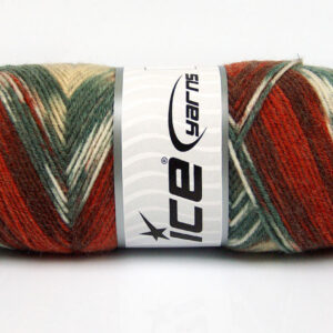 4x100gr Bonito Ethnic Grey, Copper, Brown, Cafe Latte