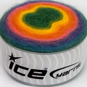 2x200gr Cakes Angora Rainbow