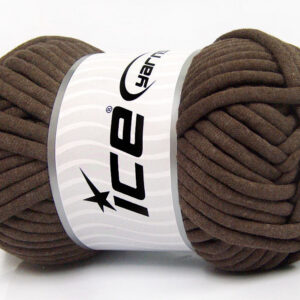 1x250gr Tube Cotton Jumbo Dark Brown