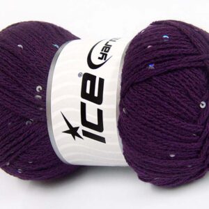 4x100gr Chain Paillette Purple