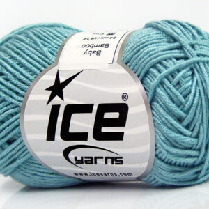 8x50gr Baby Bamboo Light Blue