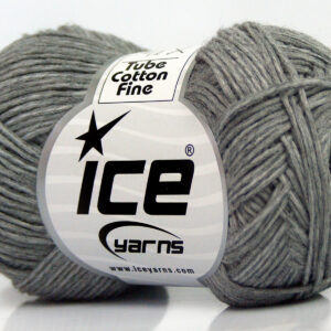 8x50gr Tube Cotton Fine Grey Melange