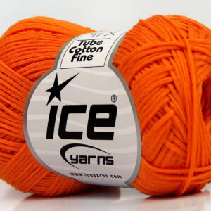 8x50gr Tube Cotton Fine Orange