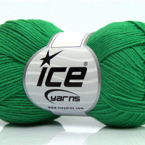 8x50gr Pure Cotton Fine Green
