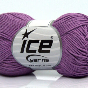8x50gr Pure Cotton Fine Lilac
