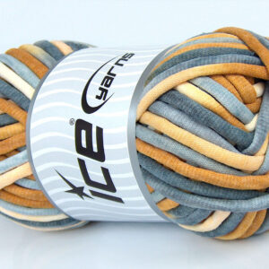 1x250gr Tube Cotton Jumbo Color Cream Shades, Light Brown, Grey Shades