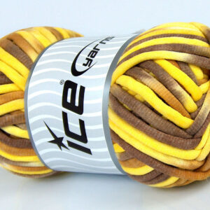1x250gr Tube Cotton Jumbo Color Camel Shades, Yellow Shades