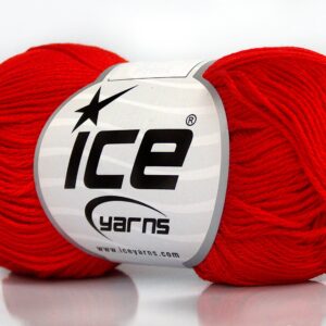 6x50gr Cecilia Cotton Red