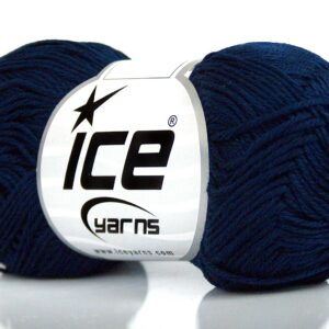 6x50gr Cecilia Cotton Dark Navy