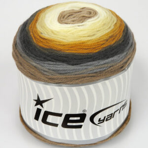 2x150gr Cakes DK Grey Shades, White, Beige, Camel, Gold