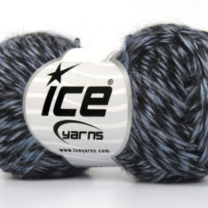 8x50gr Sonriente Alpaca Dark Navy, Light Blue