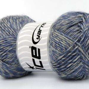4x100gr Jetta Alpaca Light Grey, Light Blue