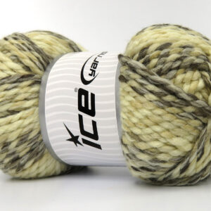 2x200gr Puzzle Wool Chunky Cream Shades, Camel Shades