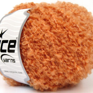 8x50gr Alpaca Boucle Light Orange