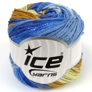 4x100gr Summertime Color Blue Shades, Gold, Light Green