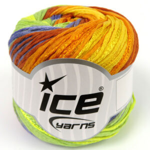 4x100gr Summertime Color Green Shades, Blue Shades, Copper, Orange, Yellow