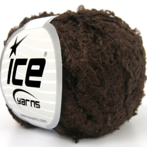 6x50gr Viscose Fur Dark Brown