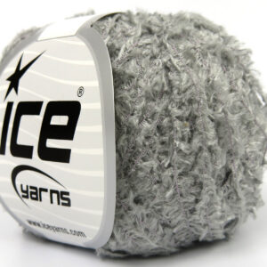 6x50gr Viscose Fur Light Grey