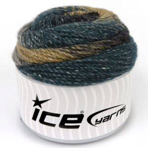 2x200gr Mosaic Cotton Green, Grey Shades, Latte, Black