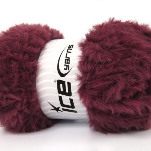 3x100gr Bunny Fur Maroon